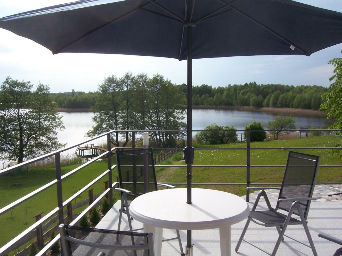 Domwigierski pl - Jeziorki - Comfort-Ferienhaus-Polen - własna linia brzegowa Wysoki Most  Zewnętrze zdjęcie